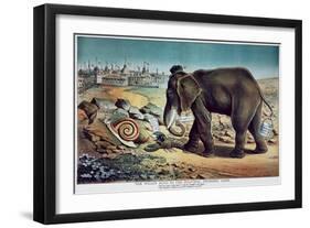 Office Seekers 1885-Frank Beard-Framed Giclee Print