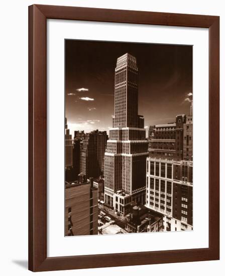 Office Tower Ny-Ralph Uicker-Framed Art Print