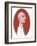 Office worker - illustration-Neale Osborne-Framed Giclee Print