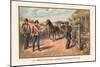 Officer and Privates of Infantry 1802-1810-Arthur Wagner-Mounted Art Print
