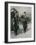 Officer and Sentinel-Frederic De Haenen-Framed Giclee Print