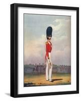 Officer, Grenadier Guards, 19th Century (1909)-Ralph Nevill-Framed Giclee Print