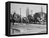 Officer Inspecting a Mounted Detatchment of the French Foreign Legion, Syria, 20th Century-null-Framed Stretched Canvas