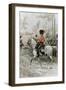 Officer of Hussars, 1889-Jean Baptiste Edouard Detaille-Framed Giclee Print