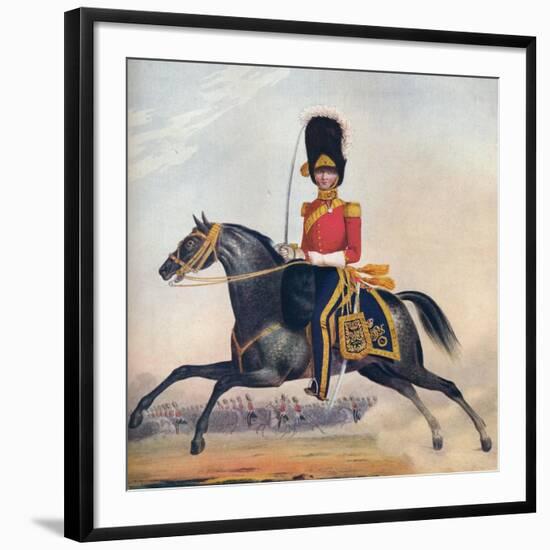 Officer of the 2nd (R. N. Brit.) Dragoons, C1833. (1914)-null-Framed Giclee Print