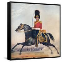 Officer of the 2nd (R. N. Brit.) Dragoons, C1833. (1914)-null-Framed Stretched Canvas