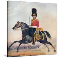 Officer of the 2nd (R. N. Brit.) Dragoons, C1833. (1914)-null-Stretched Canvas