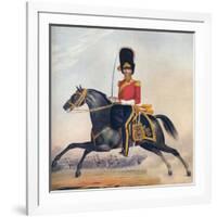 Officer of the 2nd (R. N. Brit.) Dragoons, C1833. (1914)-null-Framed Giclee Print