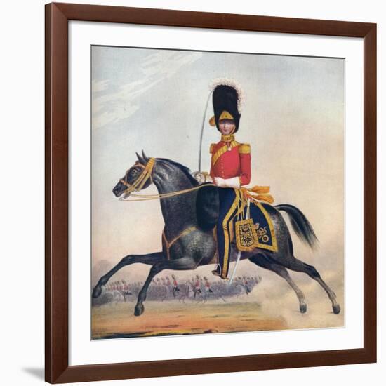 Officer of the 2nd (R. N. Brit.) Dragoons, C1833. (1914)-null-Framed Giclee Print