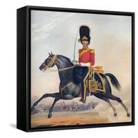 Officer of the 2nd (R. N. Brit.) Dragoons, C1833. (1914)-null-Framed Stretched Canvas