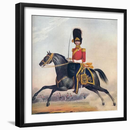 Officer of the 2nd (R. N. Brit.) Dragoons, C1833. (1914)-null-Framed Giclee Print