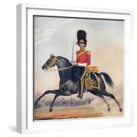 Officer of the 2nd (R. N. Brit.) Dragoons, C1833. (1914)-null-Framed Giclee Print