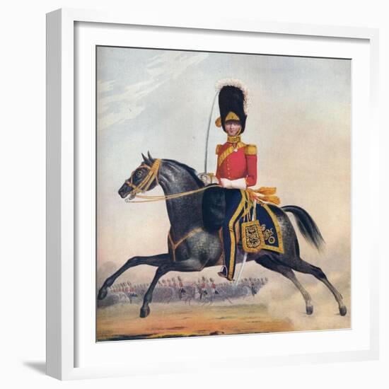 Officer of the 2nd (R. N. Brit.) Dragoons, C1833. (1914)-null-Framed Giclee Print