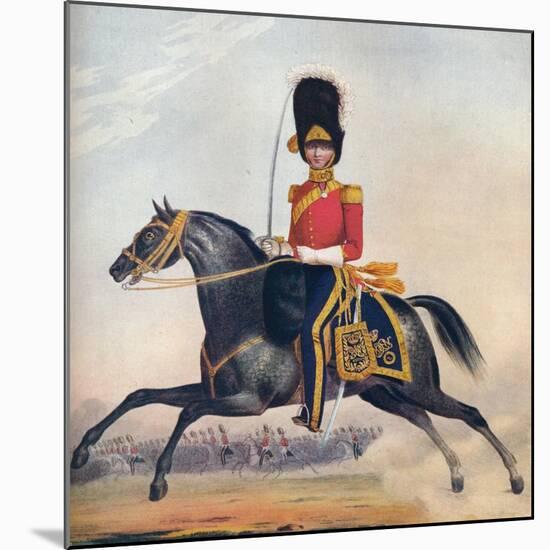 Officer of the 2nd (R. N. Brit.) Dragoons, C1833. (1914)-null-Mounted Giclee Print