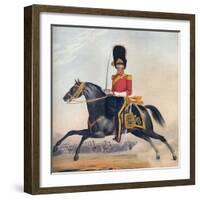 Officer of the 2nd (R. N. Brit.) Dragoons, C1833. (1914)-null-Framed Giclee Print