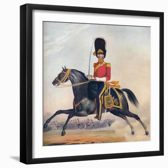 Officer of the 2nd (R. N. Brit.) Dragoons, C1833. (1914)-null-Framed Giclee Print