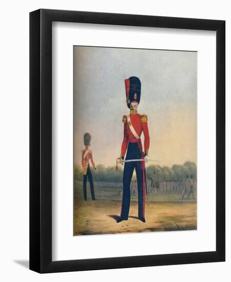 Officer of the Coldstream Guards (Winter Dress), 19th Century (1909)-Ralph Nevill-Framed Giclee Print