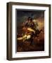 Officer of the Hussars, 1814-Théodore Géricault-Framed Giclee Print