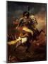 Officer of the Hussars, 1814-Théodore Géricault-Mounted Giclee Print