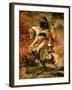 Officer of the Hussars on Horseback, 1812/16-Théodore Géricault-Framed Giclee Print