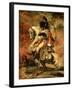 Officer of the Hussars on Horseback, 1812/16-Théodore Géricault-Framed Giclee Print