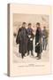 Officers and Enlisted Men in Overcoats and Capes-H.a. Ogden-Stretched Canvas