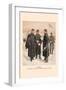 Officers and Enlisted Men in Overcoats and Capes-H.a. Ogden-Framed Art Print