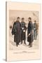 Officers and Enlisted Men in Overcoats and Capes-H.a. Ogden-Stretched Canvas