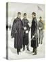 Officers and Enlisted Men-H.a. Ogden-Stretched Canvas