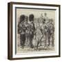 Officers and Men of the 23rd Fusiliers in their Ordinary Uniform and as Equipped for the Gold Coast-Charles Robinson-Framed Giclee Print