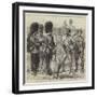 Officers and Men of the 23rd Fusiliers in their Ordinary Uniform and as Equipped for the Gold Coast-Charles Robinson-Framed Giclee Print