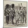 Officers and Men of the 23rd Fusiliers in their Ordinary Uniform and as Equipped for the Gold Coast-Charles Robinson-Mounted Giclee Print