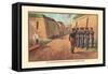 Officers and Private of the Marines, 1830-Werner-Framed Stretched Canvas