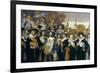 Officers and Sergeants of the St George Civic Guard Company-Frans Hals-Framed Premium Giclee Print