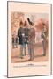 Officers, Cavalry and Artillery, Cadets Usma in Full Dress-H.a. Ogden-Mounted Art Print