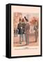 Officers, Cavalry and Artillery, Cadets Usma in Full Dress-H.a. Ogden-Framed Stretched Canvas