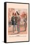 Officers, Cavalry and Artillery, Cadets Usma in Full Dress-H.a. Ogden-Framed Stretched Canvas