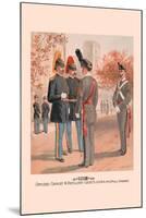 Officers, Cavalry and Artillery, Cadets Usma in Full Dress-H.a. Ogden-Mounted Art Print