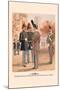 Officers, Cavalry and Artillery, Cadets Usma in Full Dress-H.a. Ogden-Mounted Art Print