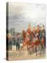 Officers from Cavalry Mounted Regiment-Karl Karlovich Piratsky-Stretched Canvas