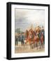 Officers from Cavalry Mounted Regiment-Karl Karlovich Piratsky-Framed Giclee Print