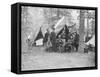 Officers from the 16th Pennsylvania Cavalry During the American Civil War-Stocktrek Images-Framed Stretched Canvas