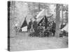 Officers from the 16th Pennsylvania Cavalry During the American Civil War-Stocktrek Images-Stretched Canvas