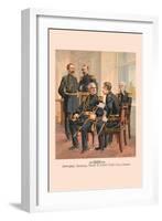 Officers General Staff and Staff Corp in Full Dress-H.a. Ogden-Framed Art Print