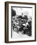 Officers in the Hussars, Chaussee De Louvain, Brussels, First World War, 1914-null-Framed Giclee Print