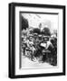Officers in the Hussars, Chaussee De Louvain, Brussels, First World War, 1914-null-Framed Giclee Print