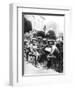 Officers in the Hussars, Chaussee De Louvain, Brussels, First World War, 1914-null-Framed Giclee Print