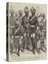 Officers, Non-Commissioned Officers, and Men of the Indian Contingent, on a Visit to England-null-Stretched Canvas