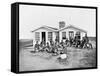 Officers of 119th Pennsylvania Infantry During the American Civil War-Stocktrek Images-Framed Stretched Canvas