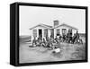 Officers of 119th Pennsylvania Infantry During the American Civil War-Stocktrek Images-Framed Stretched Canvas